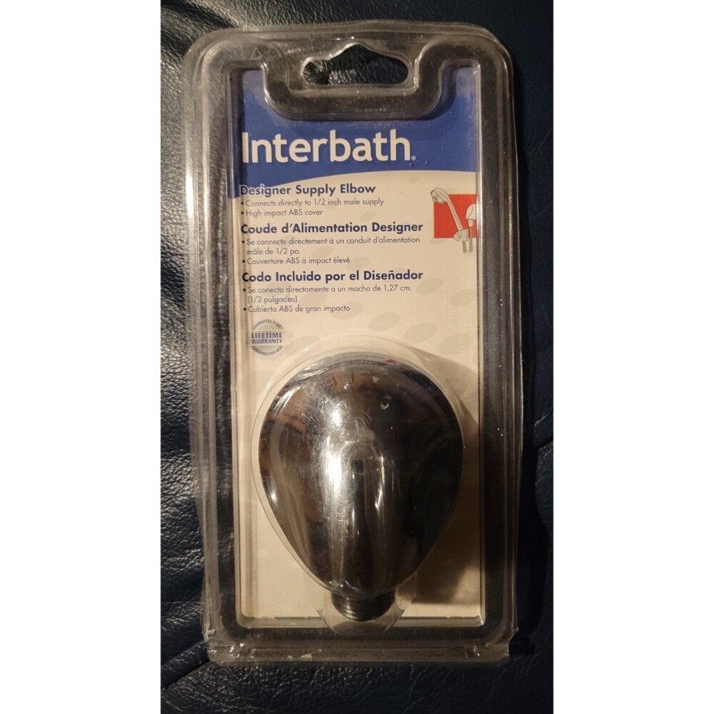 Interbath Designer Supply Elbow For Handheld Shower Wall Outlet